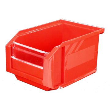 Bac Européan 3L Rouge avec Volet Abattant - 5045053