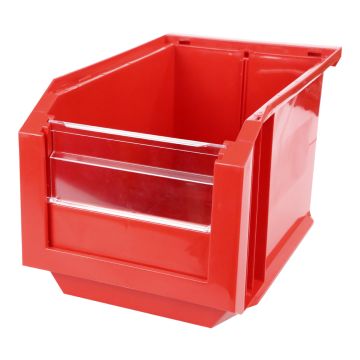 Bac Européan 11L Rouge avec Volet Abattant - 5046050