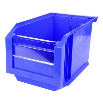 Bac Européan 11L Bleu avec Volet Abattant - 5046067