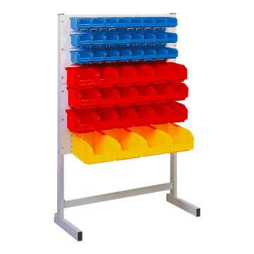 Rack simple face équipé de bacs 1L, 3L et 8L - 5201459