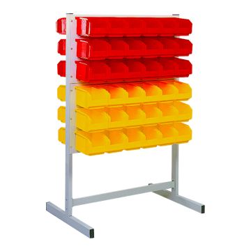 Rack double face équipé de bacs 3L - 5201466