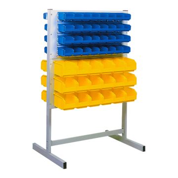 Rack double face équipé de bacs 1L et 3L - 5201473