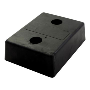 Butée de quai caoutchouc - Butée 33 - Novap