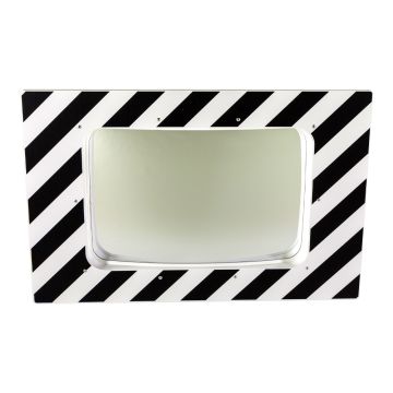 Miroir routier pour circulation - 600 x 400 mm - Novap