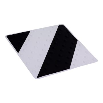 Dalle podotactile intérieure/extérieure Noir/Gris - Novap