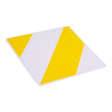 Dalle podotactile intérieure/extérieure Jaune/Blanc - Novap