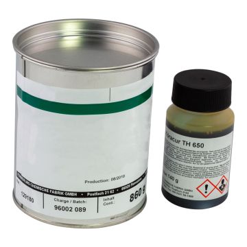 Colle polyuréthane 1 kg + durcisseur NOVAP - Novap