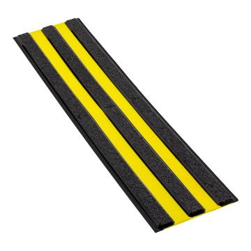 Bande de guidage PMR - Noir/Jaune - Novap