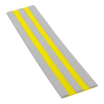 Bande de guidage PMR - Gris/Jaune - Novap