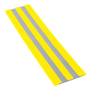 Bande de guidage PMR - Jaune/Gris - Novap