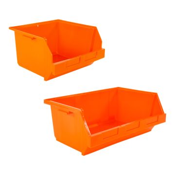 Bacs à bec grand volume - Pick' In - Orange Fluo | Novap