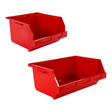 Bacs à bec grand volume - Pick' In - Rouge | Novap