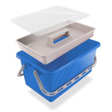 Boite de rangement plastique Bleu - SERATOU