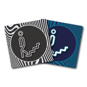 Plaquettes 90x90mm - Escalier - Design | NOVAP