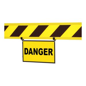 Panneau - Danger - pour barrière fixe - 1320314