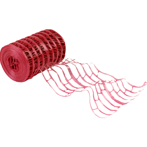 Grillage avertisseur 30cmx100m Rouge ( ELECTRICITE) - Novap