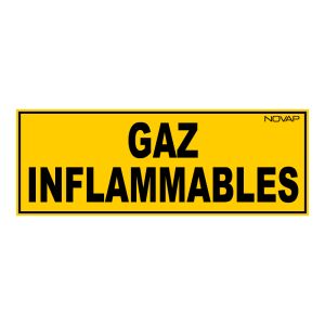 Panneau Gaz inflammables - Rigide 330x120mm - 4035017