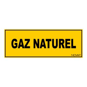 Panneau Gaz naturel - Rigide 330x120mm - 4035048