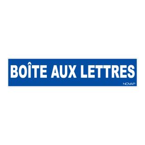 Panneau Boite aux lettres - Rigide 330x75mm - 4120096