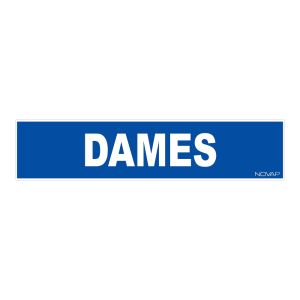 Panneau Dames - Rigide 330x75mm - 4120232