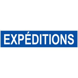 Panneau Expeditions - Rigide 330x75mm - 4120386