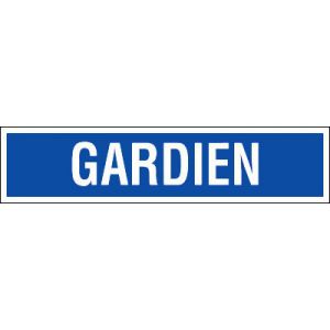Panneau Gardien - Rigide 330x75mm - 4120461