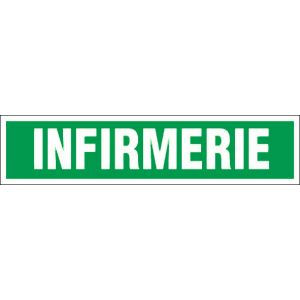 Panneau Infirmerie - Rigide 330x75mm - 4120508