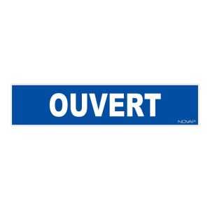 Panneau Ouvert - Rigide 330x75mm - 4120577