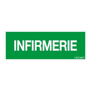 Panneau Infirmerie - Rigide 330x120mm - 4140698