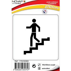 Stickers adhésif  - Escalier descente - 4230757