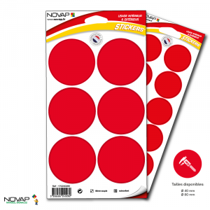 Pictogramme Rond rouge - Novap