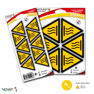 Pictogramme Danger surface chaude - Novap