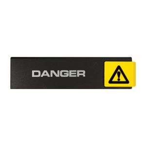 Plaquette de porte Danger - Europe design 175x45mm - 4260112