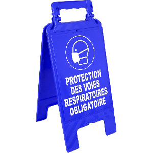 Chevalet Protection des voies respiratoires obligatoire - Novap