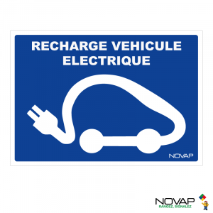 Panneau Recharge véhicule électrique - Rigide A5 - Novap