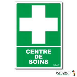 Panneau Centre de soins - Rigide A5 - Novap