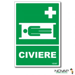 Panneau Civière - Rigide A5 - Novap