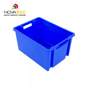 Novabac 18L Bleu Roi - bac de rangement - Novap