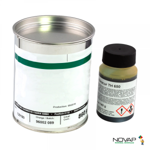 Colle polyuréthane 1 kg + durcisseur NOVAP - Novap