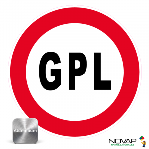 Panneau Aluminium interdit aux GPL - Novap