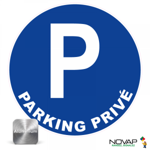 Panneau Aluminium Parking privé - Novap