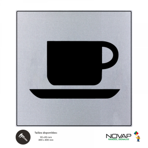Plaquette café / Buffet - ISO 7001 - NOVAP