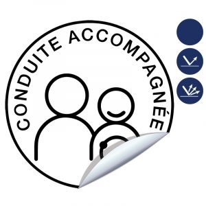 Disques conduite accompagnée - Ø 150mm Adhésif – Novap