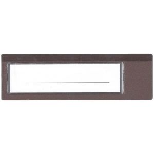 Porte Nom de porte palière Marron - 4317410