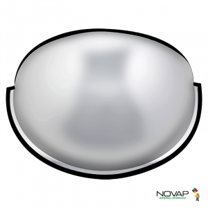 Miroir hémisphérique de sécurité - 1/2 dôme - Novap