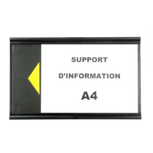 Panneau d'Information A4 Noir - 2000314