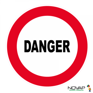 Panneau Danger - Novap