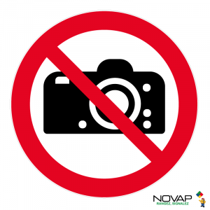 Panneaux Interdiction de photographier - Novap