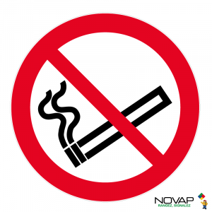 Panneau Interdiction de fumer - Novap