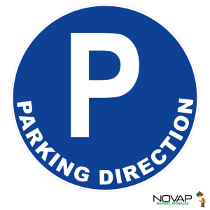 Panneau Parking direction - Novap